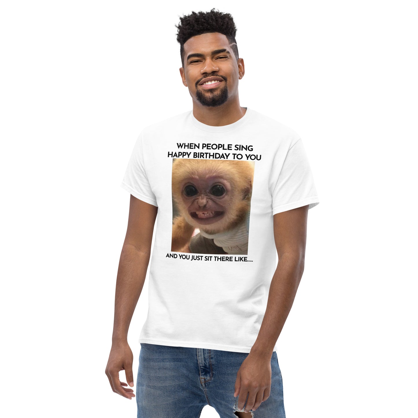 "Happy Birthday" Funny Meme Shirt - Crackin Sessions