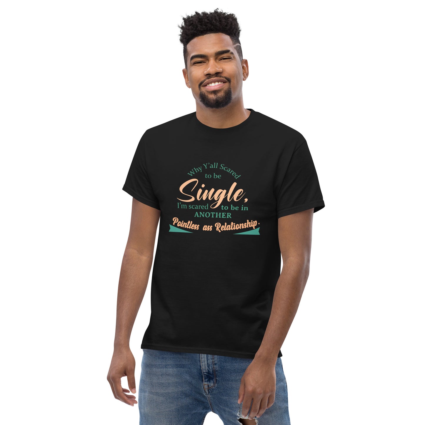 Men's Funny Meme Shirt " Pointless Relationship" - Crackin Sessions